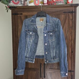 AMERICAN EAGLE Jean Denim Jacket Size Small